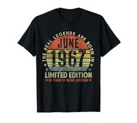 Mens 59th Birthday Legends June 1996 Vintage 59 Years Old Camiseta