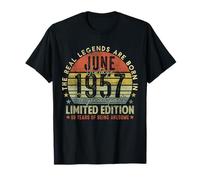 Mens 69th Birthday Legends June 1996 Vintage 69 Years Old Camiseta