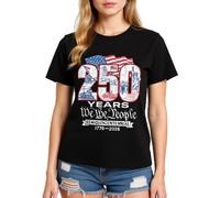 Mens America 250th Anniversary T Shirt 1776 2026 Semi quincentennial We The People Vintage Graphic tee Patriotic History Birthday Gift for USA Celebration 250 Years