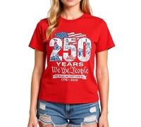 Mens America 250th Anniversary T Shirt 1776 2026 Semi quincentennial We The People Vintage Graphic tee Patriotic History Birthday Gift for USA Celebration 250 Years