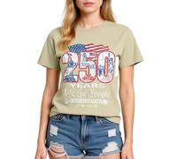 Mens America 250th Anniversary T Shirt 1776 2026 Semi quincentennial We The People Vintage Graphic tee Patriotic History Birthday Gift for USA Celebration 250 Years