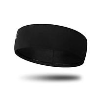 Men's And Women's Headband Sweat-proof Belt And Sports Headband Moisture Wicking Exercise Sweat-proof Belt Running Yoga para Correr, Yoga, Gimnasio(Schwarz)