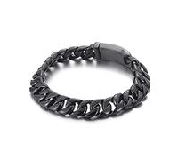 Men's and Women's Stainless Steel Link Bracelets, Curb Chain, Personalised Bracelet, Great Gift for Men