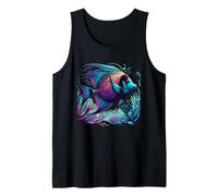 Mens Aquarium Enthusiast Aquarist Angel fish Camiseta sin Mangas