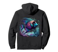 Mens Aquarium Enthusiast Aquarist Angel fish Sudadera con Capucha