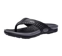 Mens Arch Support Flip Flops Comfortable Wide Fit Orthopedic Sandals for Summer Beach,Cushion Walking Yoga Mat Slip-on Thong Flipflops for Men