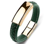Men's Bangle Bangle Family Dog Bracelet Men's Punk Bracelet Stainless Steel with Magnetic Clasp