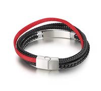 Men's Bangle Bracelets Arrow Bracelet Charms Bracelet Stainless Steel with Safety Clasp Gifts