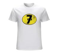 Men's Barry Sheene T-Shirt Mens Motorcycle Motorbike Bike Racer 7 Superbike Top White L