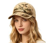 Mens Baseball Hat | Breathable Headwear With Mallard & Retriever Artwork |