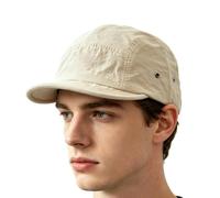 Mens Baseball Hat - Soft Short Brim Head Cap, Casual Lightweight Outdoor