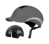 Mens Baseball-Style Bike Helmet, Comfortable, Reflective, and Adjustable for Cycling, Outdoor Adventures, Sports, Travel, Hiking, Climbing, Camping, Fishing and Safety Work, Easy-Fit Straps