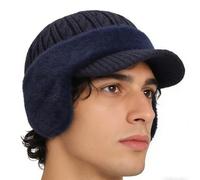 Mens Beanies For Winter, Soft Knitted Warm Breathable Headwear, Windproof And Stylish Men Winter Caps, For Autumn Year Indoor Outdoor Party Thanksgiving Holiday Birthday Offices Home Vacation