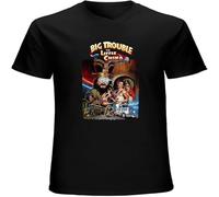 Men's Big Trouble in Little China V16 T Shirt Movie John Carpenter All Black XL