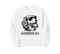 Mens Boys Kids Dog Owner Best Long Haired Dachshund Dad Sudadera