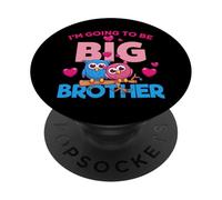 Men's Boys Kids I'm Going To Be A Big Brother Graphic Design PopSockets PopGrip Adhesivo