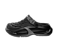 Men's Breathable and Comfortable Summer Clogs, Retro Style Platform Sneakers, Non-Slip Lightweight & Breathable Casual Walking Footwear (Black,Size:40/41)
