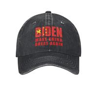 Mens Cap Biden Make China Great Protección Solar Gorra De Béisbol Transpirable Gorra Beisbol Hombre para Adulto Acampada Tenis