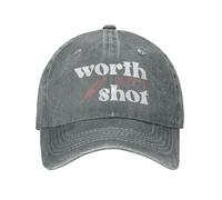 Mens Cap Worth Every Shot IVF Werehed Trucker Cap Summer Sun Hat For Men Women Shopping Casuales Gorra Soft Gorra para Hombre para Exterior Outdoor Deporte