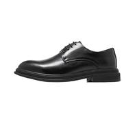 Men's Casual Low Top Oxford Shoes Lace-Up Leather Formal Comfortable for Business Daily(44 EU)