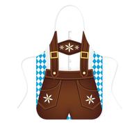 Mens Cooking Apron - Polyester Adjustable Tie Oktoberfest Theme Women Apron
