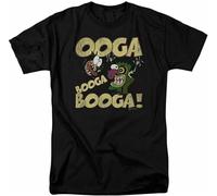 Men's Courage The Cowardly Dog OOGA Booga T Shirt Mens Cartoon Merch Black(1)