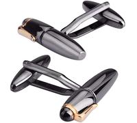 Mens Cufflinks Elegant Style Cuff Cufflinks Button Fashion Gun Black Penkafus Button S French Shirt Cuffs Button Business Gift Brand Jewelryman Clothing Accessories