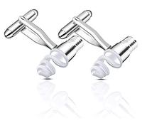 Mens Cufflinks Elegant Style Cuff Men's Cuffs, European and American Creative Spiral Bulb Cufflinks for Men's Shirts, French Cuffs Clothing Accessories