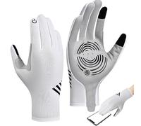 Mens Cycling Gloves, Full Finger Gear, 9.84x3.54x0.79 Inches, Breathable Ergonomic Touchscreen Anti Slip Sensitive Design, Outdoor Sports Gloves for Bikes, Cyclists Athletes Friends, Teens