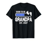 Mens Dad To Be Soon to Be Grandpa 2027 Día del Padre Camiseta