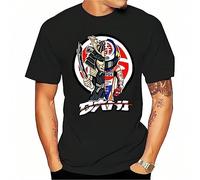 Men's Dani Pedrosa Samurai T-Shirt Short Sleeve T-Shirt Fashion Tops Cotton Shirt Harajuku Street Style