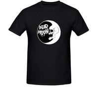 Men's Dead Moon Logo T Shirt Black L