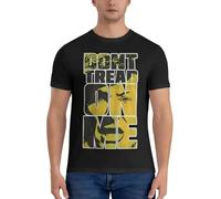 Men's Don't Tread On Me Face Texture T Shirt Javier Milei Tops Casual Short Sleeve Round Collar