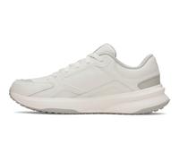Men's Edge Leather Shoes White/White/Titanium 6 22.5