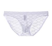 Men's Exotic Apparel Breathable Mesh Underwear Comfortable Triangle Briefs For Daily Wear Home Leisure Outdoor Hiking