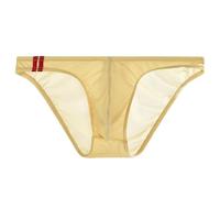 Men's Exotic Apparel Comfortable Low Rise Briefs For Daily Wear Home Leisure Outdoor Hiking Soft Breathable Underwear Solid Color Design