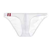 Men's Exotic Apparel Comfortable Low Rise Briefs For Daily Wear Home Leisure Outdoor Hiking Soft Breathable Underwear Solid Color Design