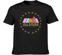 Men's Fania All Stars Salsa Latin Record Label Cotton T Shirt Black 3XL