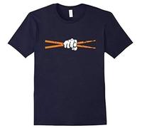 Men's Fashion Drumsticks Drummer Awesome Music Lover Musician Gift Cotton Cool T Shirt Navy XXL