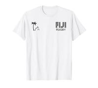 Men's Fiji Rugby T-Shirt for Rugby Ball Players Camiseta