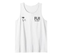 Men's Fiji Rugby T-Shirt for Rugby Ball Players Camiseta sin Mangas