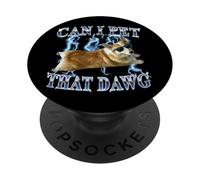 Mens Funny Heavy Metal Can I Pet That Dawg Corgi Dog Lover PopSockets PopGrip Adhesivo