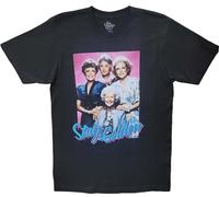 Men's Golden Girls Television Show Stay Golden Black Vintage T-Shirt tee Black M