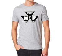Mens Grey tee Shirt Tractors Agriculture Farm Machine Equipment T Shirts
