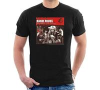 Men's Hanoi Rocks Up Around The Bend T-Shirt Cool tee Black M