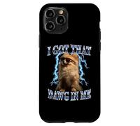 Mens Heavy Metal I Got That Dawg In Me Pomeranian Lover Carcasa para iPhone 11 Pro