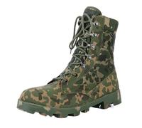 Men's High Top Military Tactical Boots Lace Up Lightweight Comfortable Military Work Shose Desert For Backpacking Mountaineering Travel Army Outdoor Jungle Hunting(Green B,43 EU)