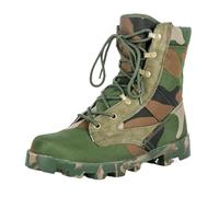 Men's High Top Military Tactical Boots Lace Up Lightweight Comfortable Military Work Shose Desert For Backpacking Mountaineering Travel Army Outdoor Jungle Hunting(Green A,45 EU)