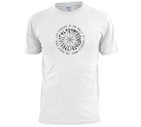 Mens In The Halls of Valhalla T Shirt Norse Viking God WhiteL