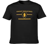 Men's Knight Industries Knight Rider 80S TV Show Man T Shirt Unisex tee Black L